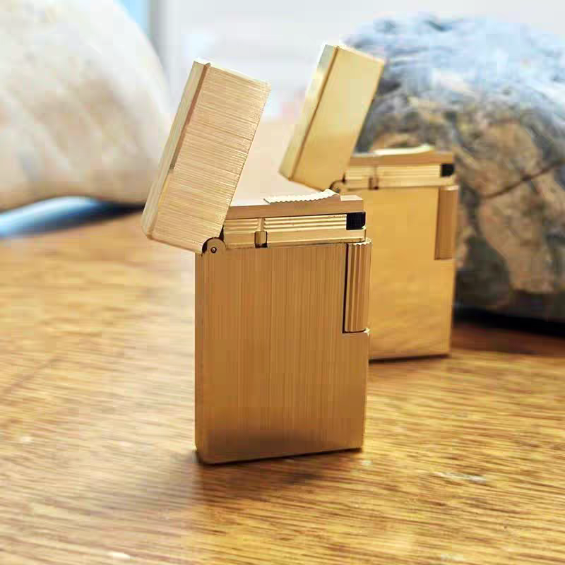 korek api pakai refill minyak sumbu classic roda ada denting ROWENTA original brass vintage classic oil kerosene lighter R10 with crisp sound